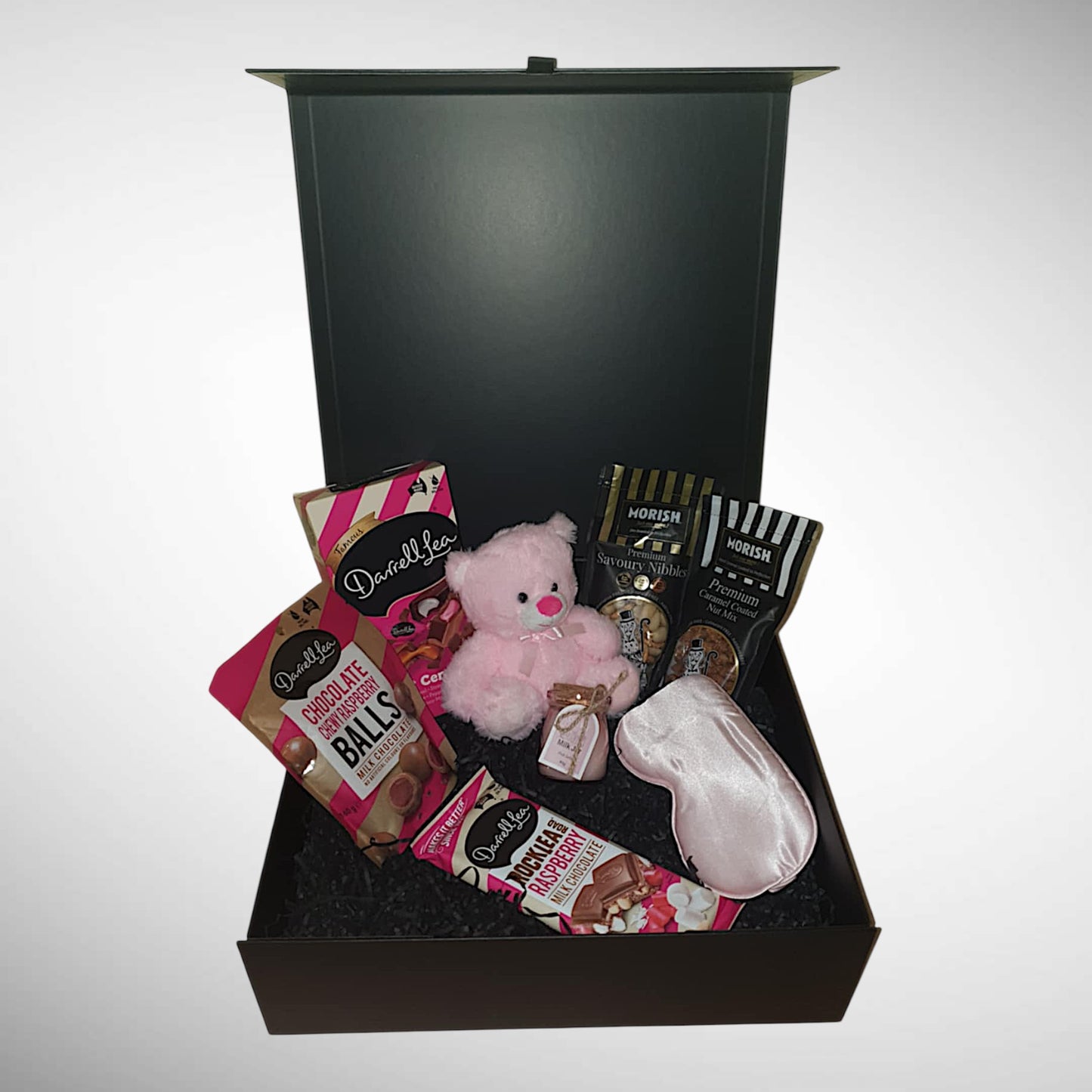 Welcome Baby Girl Hamper with Teddy & Treats For Mum
