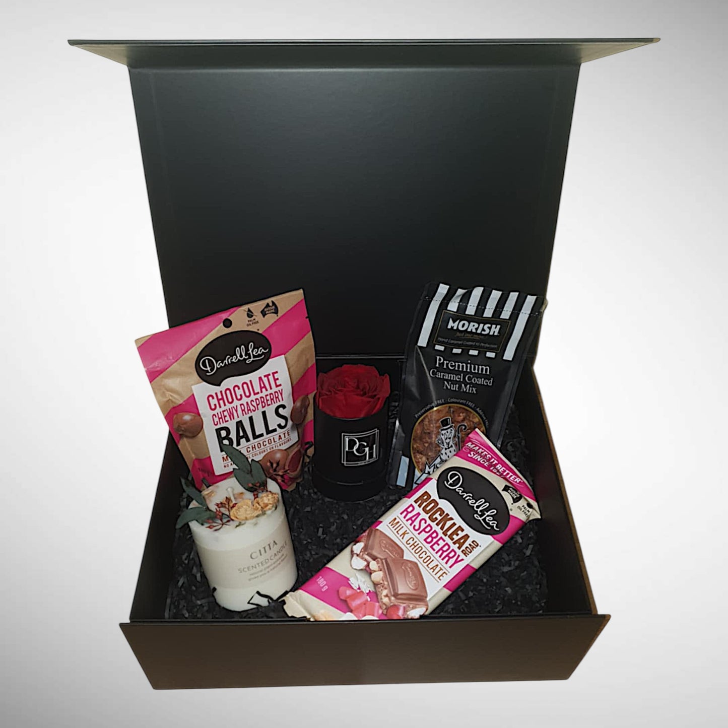Eternal Rose & Candle Treats Hamper