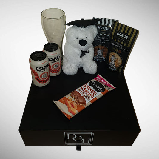 Graduation Celebration Hamper with Beer & Bear