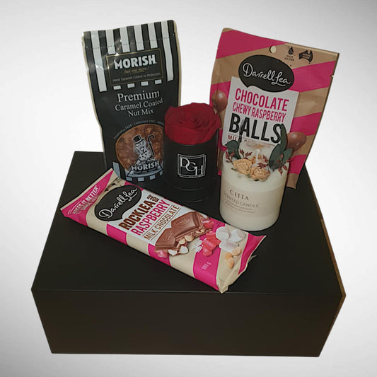 Eternal Rose & Candle Treats Hamper