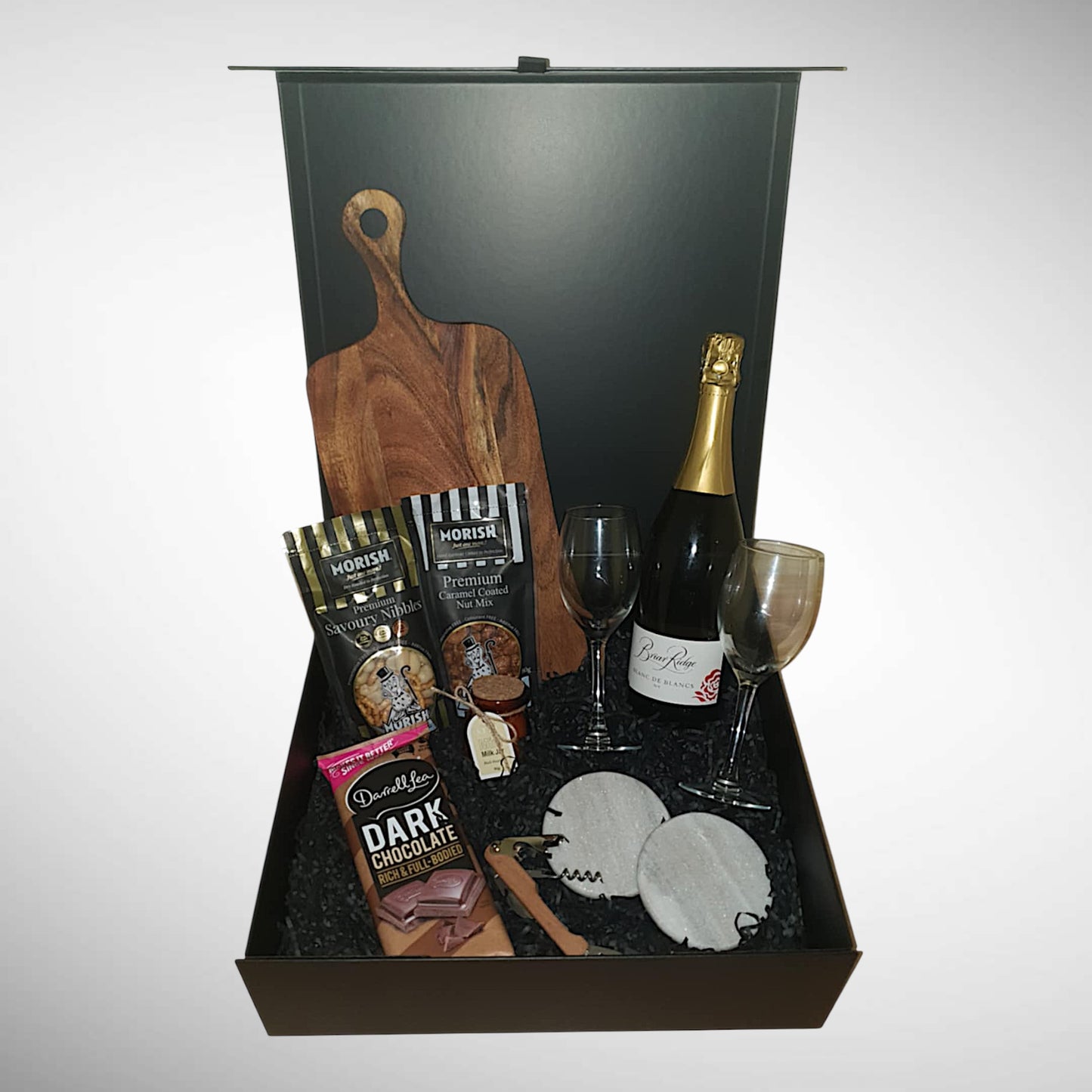 Settle In & Celebrate Wine and Treats Hamper