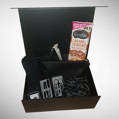 Men’s Grooming Essentials & Chocolate Gift Box