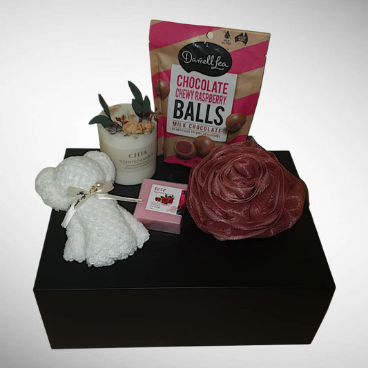 Rose Bath & Chocolate Gift Box